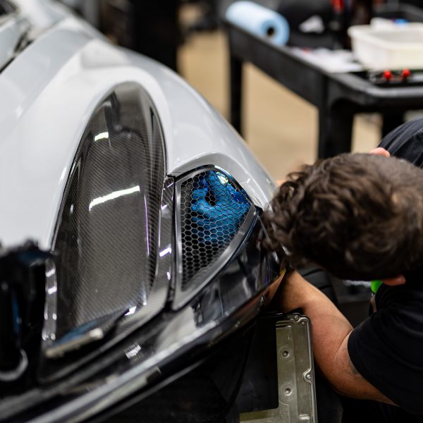 Charge Mods Dallas TX Custom 12V accessory installation on McLaren 720S