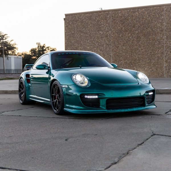 Charge Mods Porsche 997 GT2 Full Custom Paint Candy Teal